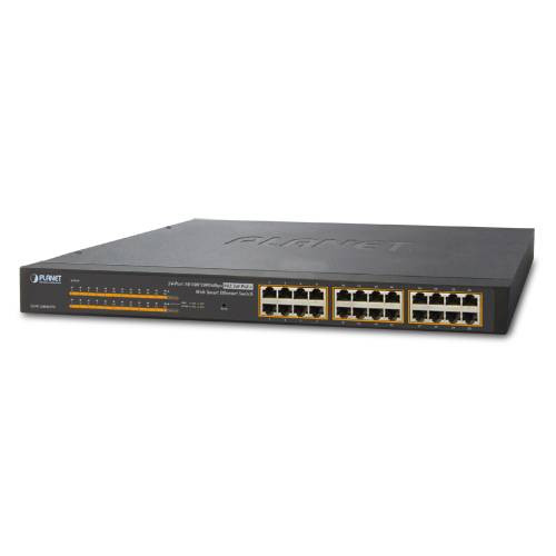 Гігабітний комутатор 2 рівня Planet GSW-2400HP (24-Port 10/100/1000Mbps 802.3at PoE)-GSW-2400HP
