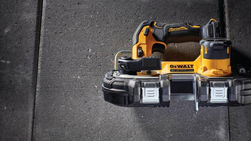 Пила стрічкова акумуляторна безщіткова DeWALT DCS377NT-DCS377NT