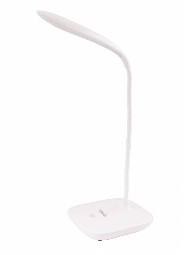 Лампа настільна гнучка MASTERTOOL сенсорний вмикач 3 режими 125х100х350 мм COB LED USB/3xAA ABS 94-0815-94-0815