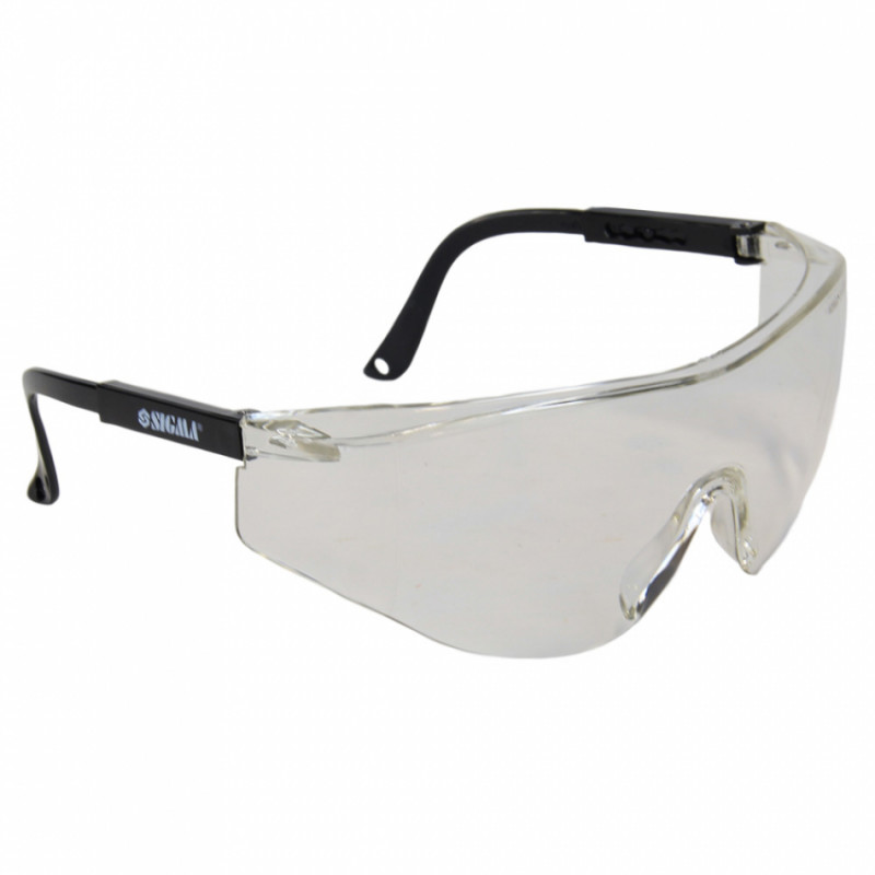 Окуляри захисні Sigma (9410261) Anti-scratch, anti-fog (прозорі)-9410261