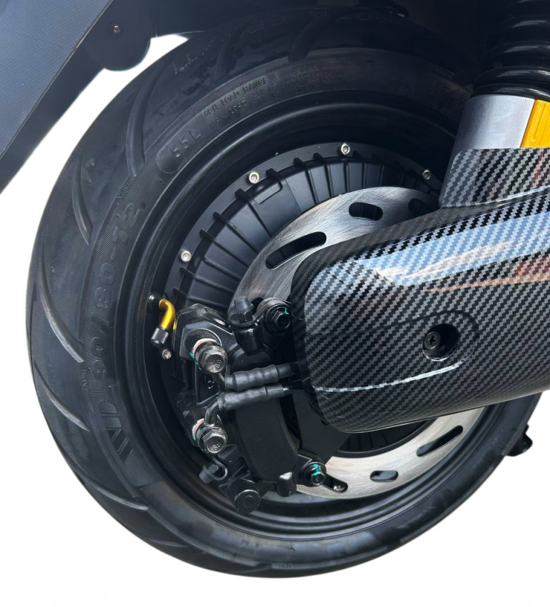 Скутер акумуляторний К5, 2000Вт, 72V, швидкість 70км/год, запас ходу 110км-Flex Pro