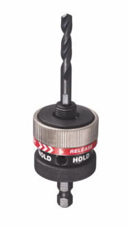 Хвостовик швидкознімний для коронок Ø14-30мм MILWAUKEE Fixtec Twist Release (Hex 9,5мм)-[articul]