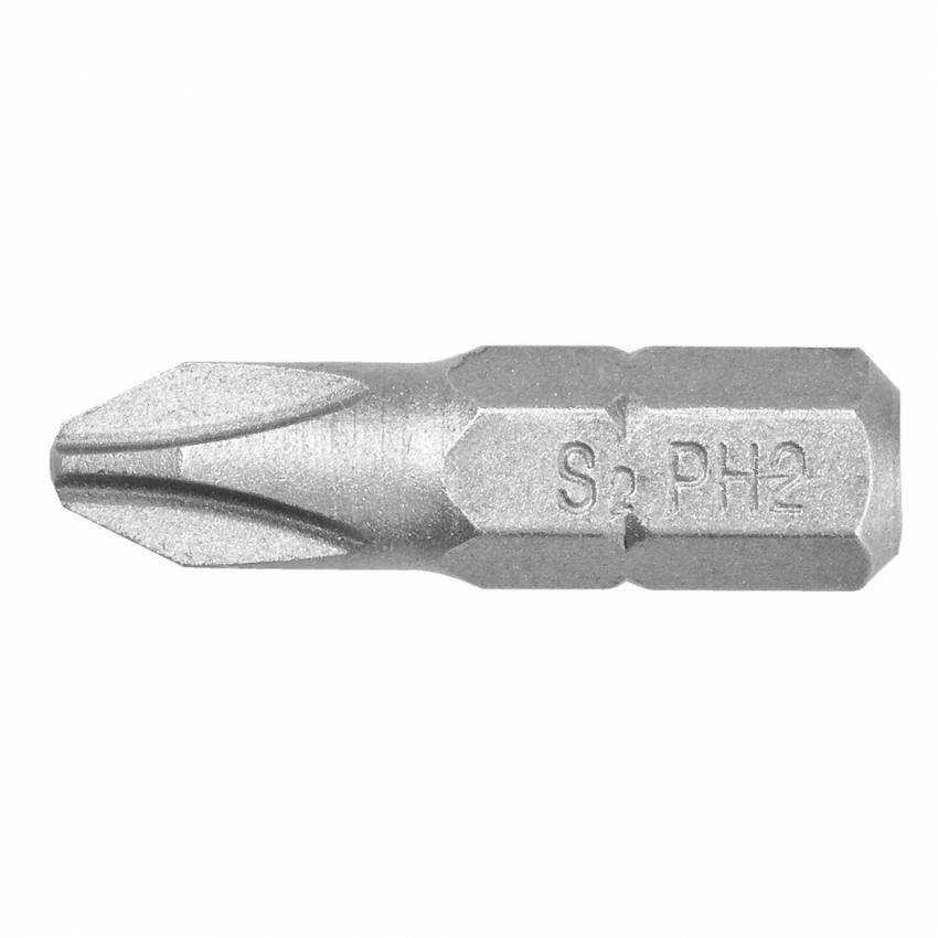 Накінечник викрутки PH2, 25 мм, 1/4", 20 шт.-57H955