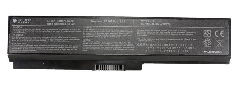 Акумулятор для ноутбука TOSHIBA Satellite M300 (PA3634U-1BRS) 10.8V 10400mAh-NB00000250