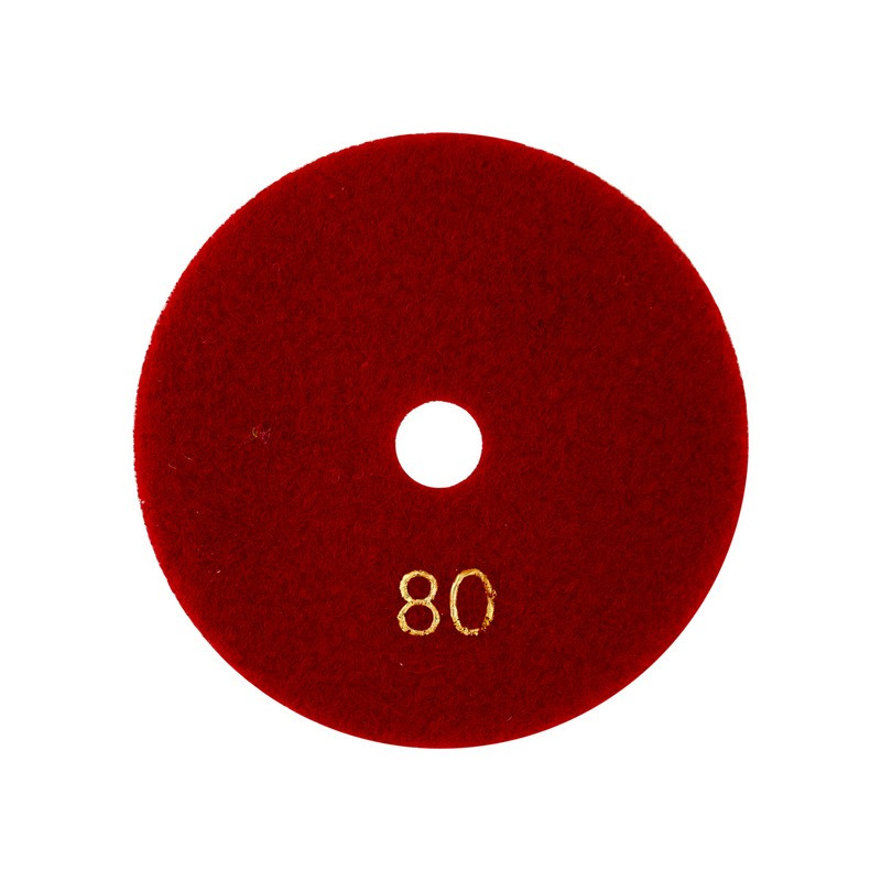 Диск алмазний шліфувальний гнучкий GRANITE Ø100 мм P80 на липучці 2800 об/хв 9-10-008-9-10-008