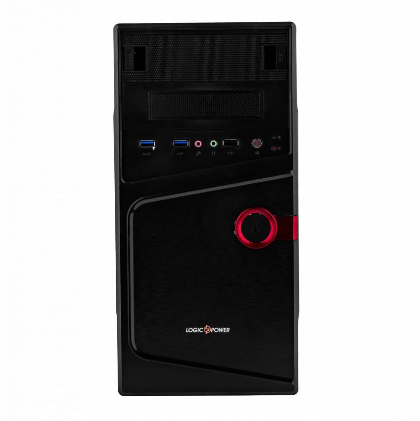 Корпус LP 6104 - 500w 12cm MATX, 2xUSB3.0+1xUSB2.0-