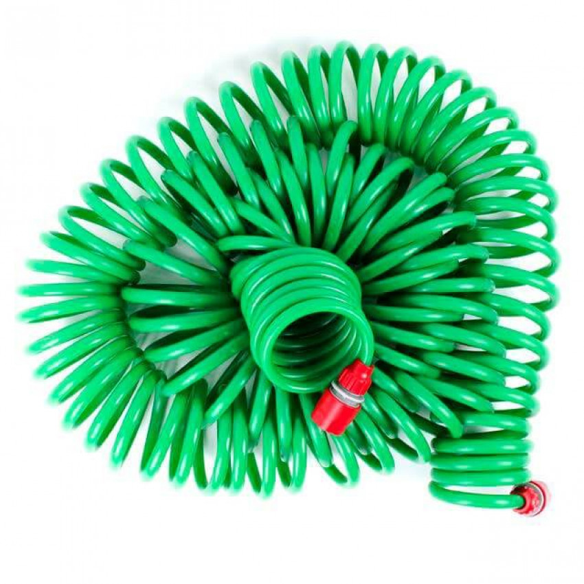 Шланг спіральний 30 м з конекторами INTERTOOL GE-4003-GE-4003