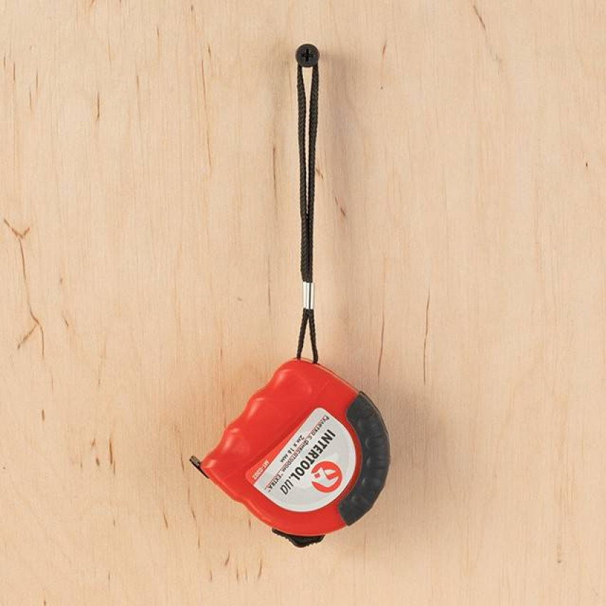 Рулетка з фіксатором 2м * 16мм "EXTRA" INTERTOOL MT-0202-MT-0202