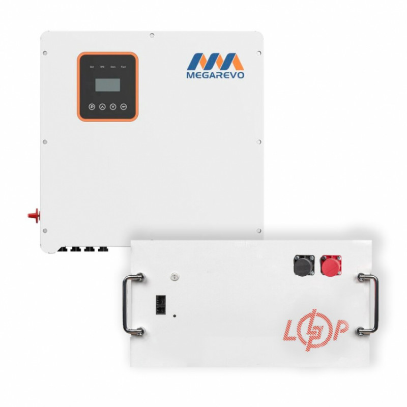 Комплект резервного живлення LogicPower ДБЖ 15000W + літієва (LiFePO4) батарея 43008 Wh-