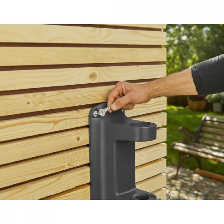 Котушка настінна Gardena RollUp XL бірюзова + набір для поливу 35 м-18630-20.000.00