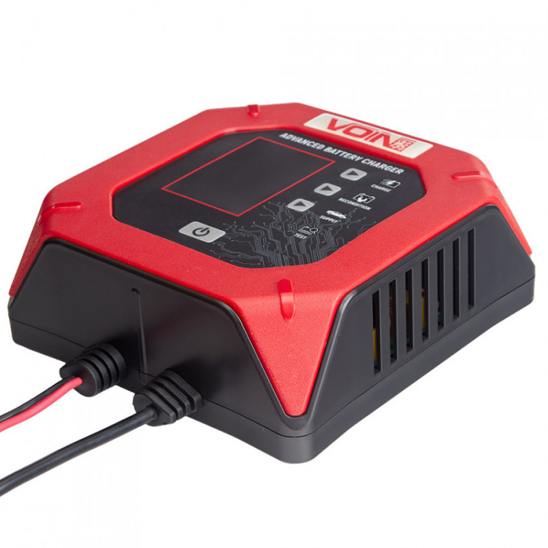 Зарядний пристрій VOIN VL-215 12&24V/15A/3-200AHR/LCD/Iмпульсний-VL-215