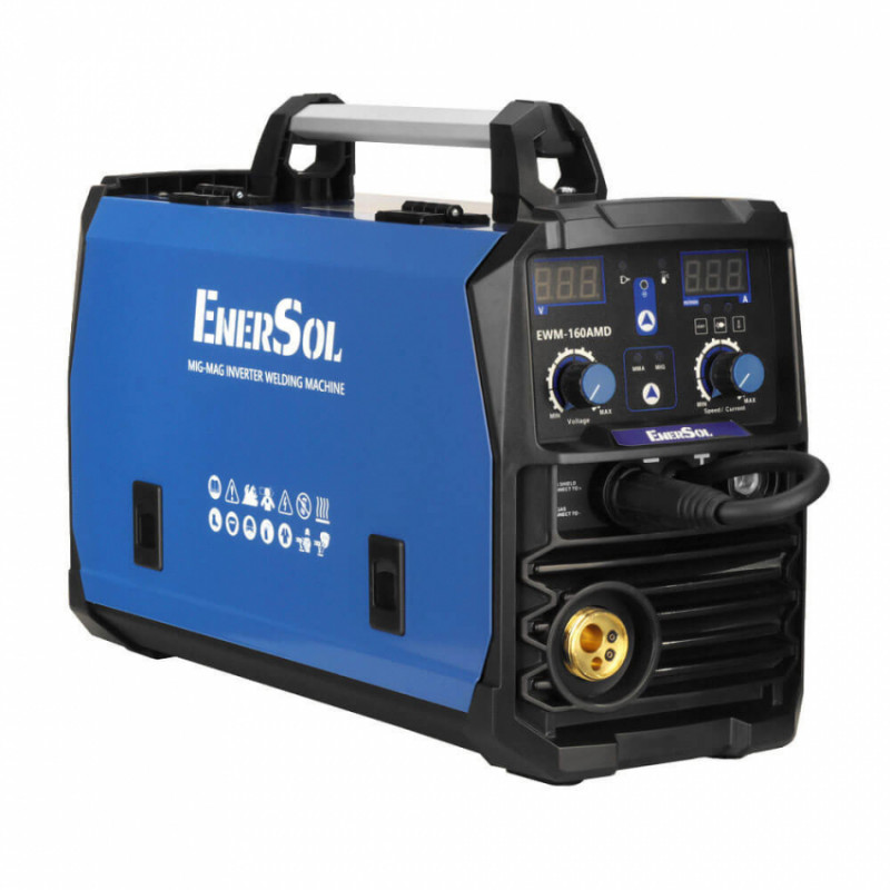 Зварювальний напівавтомат інверторний EnerSol EWM-160AMD-EWM-160AMD