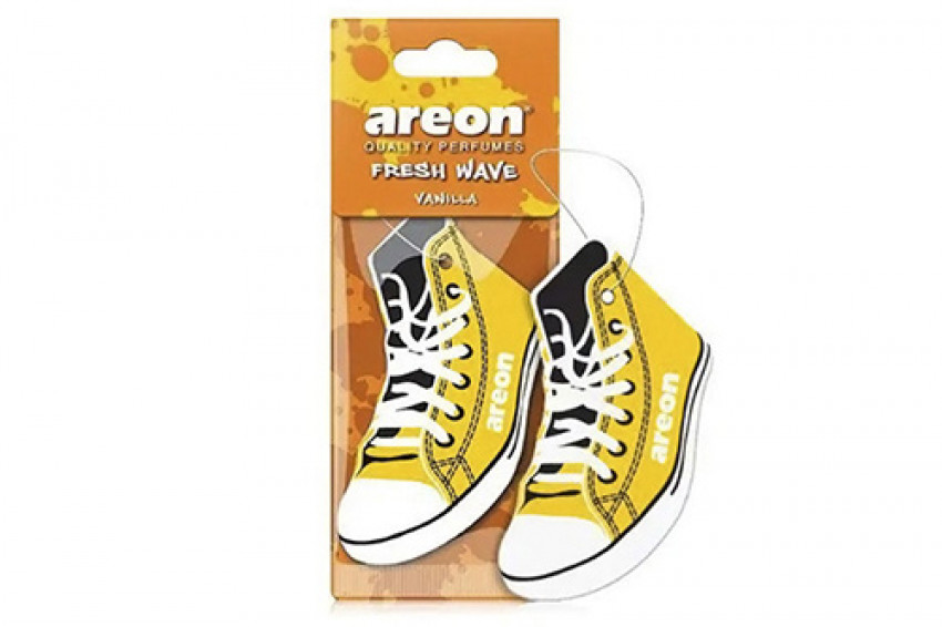 Ароматизатор Areon Fresh Wave  Ваніль (Vanilla) (картонна підвіска)-081395