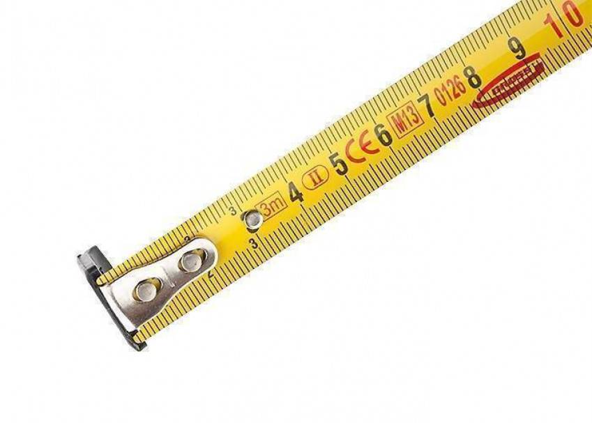 Рулетка Ergonomisch 3 м x 16 мм, магнітний прогумований зачіп, GROSS-31101