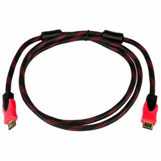 Кабель HDMI-HDMI Ver 1.4 для 3D 1.8 м (дод. обплетення)-[articul]