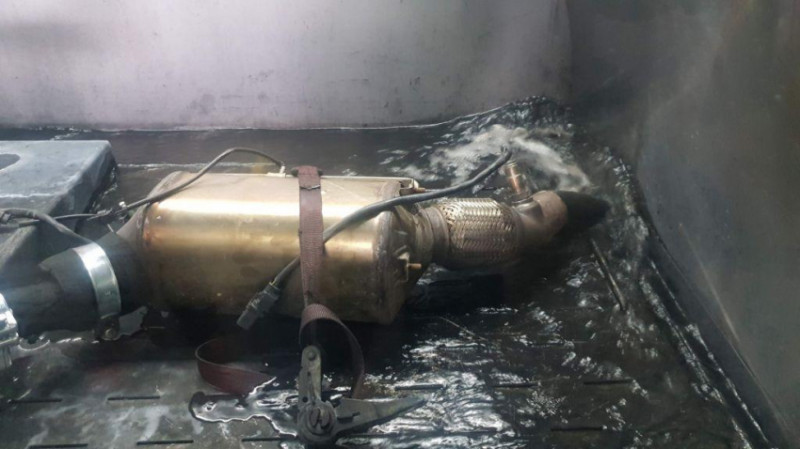 Автоматична мийна установка для сажових фільтрів DPF/FAP та каталізаторів SCR CARMEC DPF GOLD-DPF GOLD