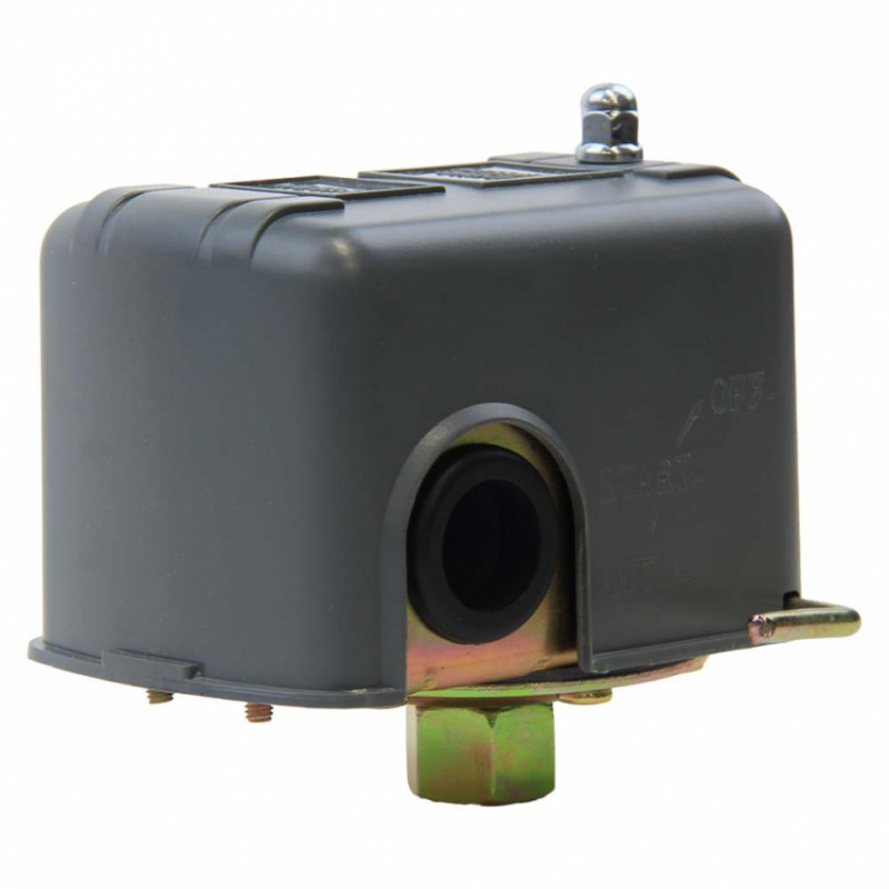 Реле тиску сухого ходу 1.5кВт 1.4-2.8 бар прямокут (гайка) WETRON (779732)-779732