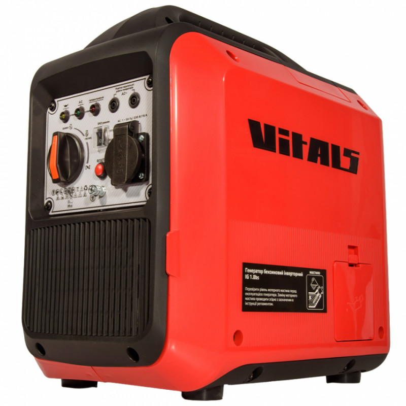 Генератор бензиновий інверторний Vitals IG 1.8bs-244816