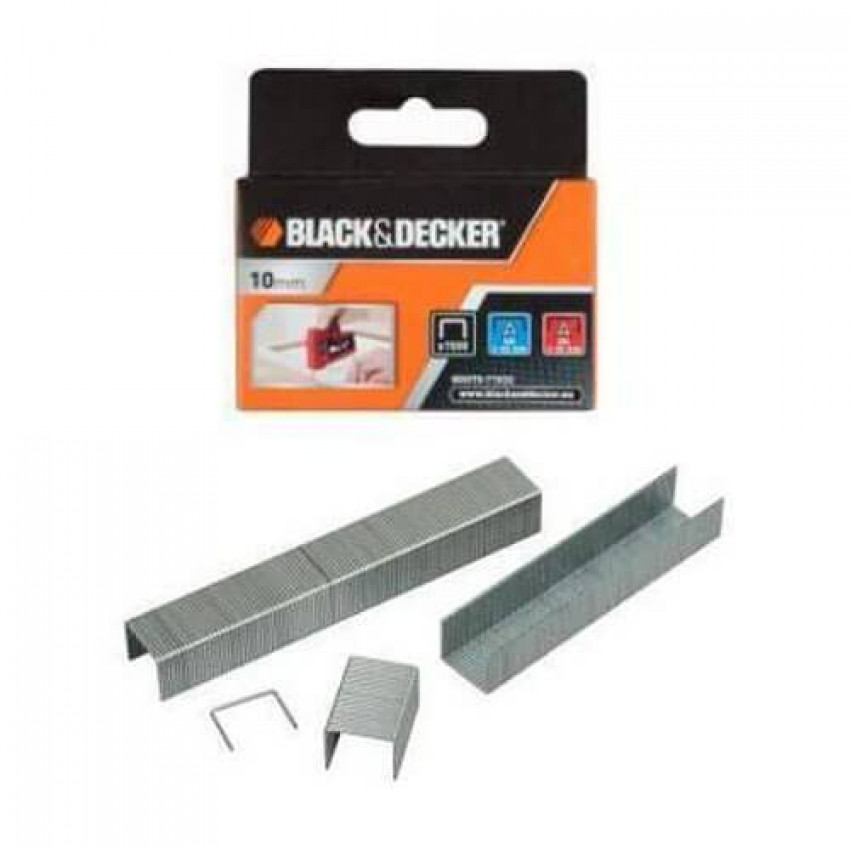 Скоби для степлера висота 10 мм тип А BLACK DECKER BDHT0-71032-BDHT0-71032