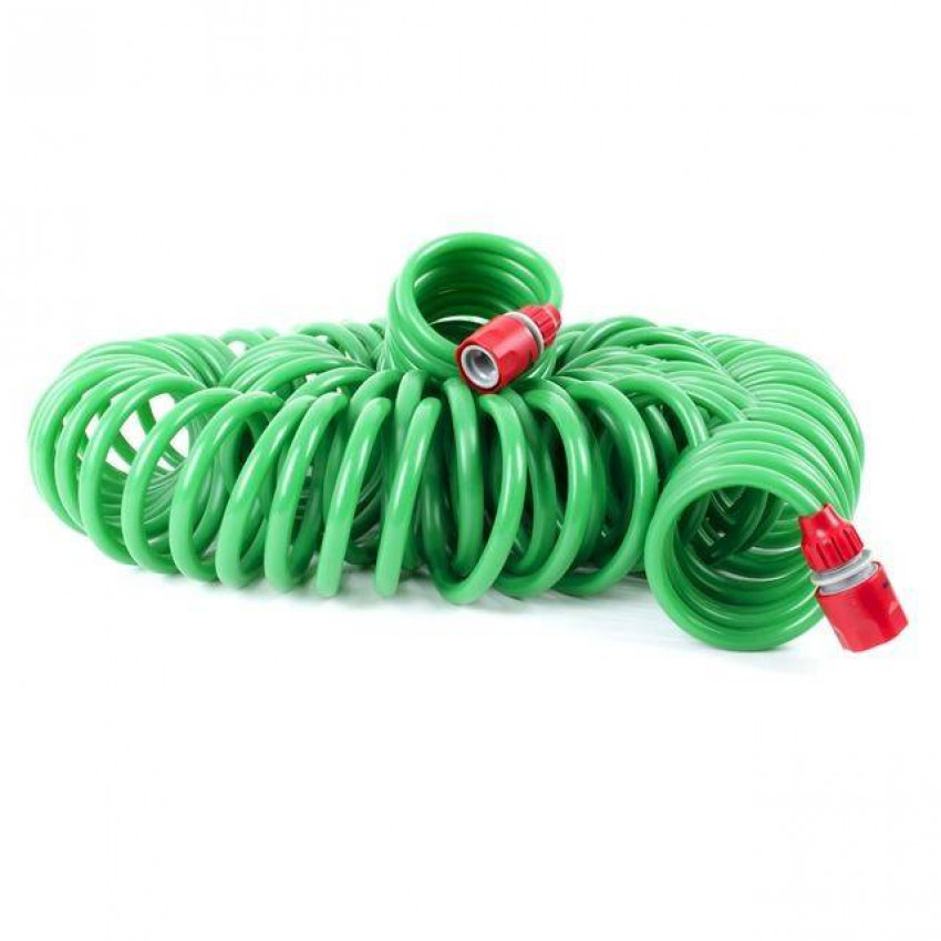 Шланг спіральний 30 м з конекторами INTERTOOL GE-4003-GE-4003