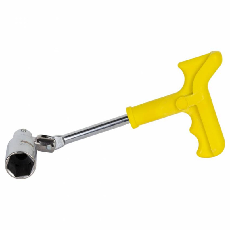 Ключ свічковий з шарніром посилений 21мм SIGMA (6030341)-6030341