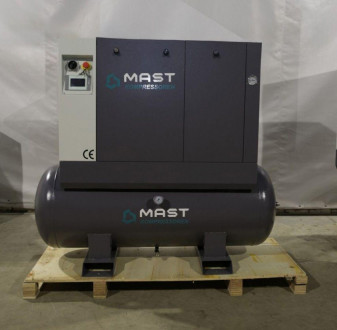 Гвинтовий компресор Mast LZN-10 COMBO inverter (Осушувач + ресивер 300 л)