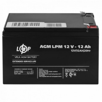 Акумулятор AGM LPM 12V - 12 Ah-[articul]