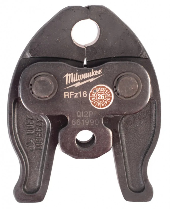 Пресс-кліщі змінні для опресовування труб MILWAUKEE, J12-RFZ 16 (для M12 HPT)-4932493957