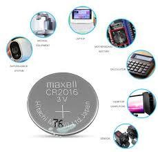 Літієва батарейка Japan Maxell СARD "таблетка" CR2016  5шт/уп-B-JPN-CR2016-C5