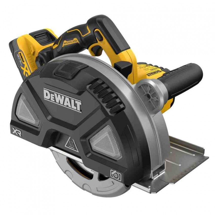 Пилка дискова по металу акумуляторна DeWALT DCS383H2-DCS383H2