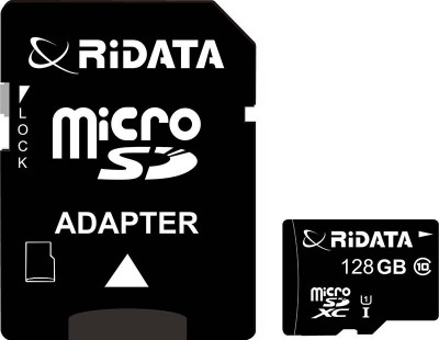 Карта пам'яті RiDATA microSDXC 128GB Class 10 UHS-I адаптер SD-[articul]