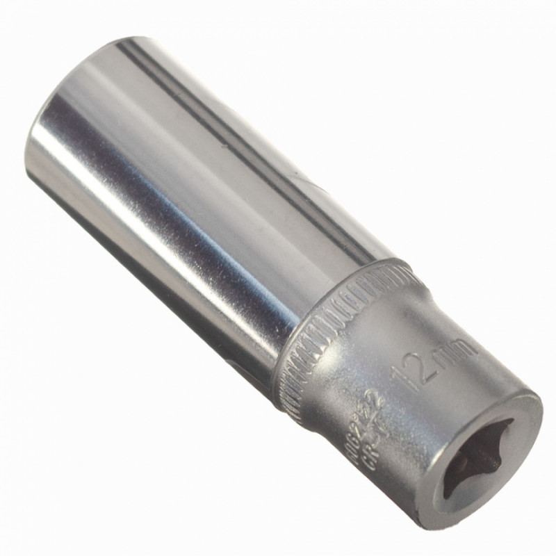 Насадка шестигранна довга 1/4" 12мм CrV Ultra (6062122)-6062122