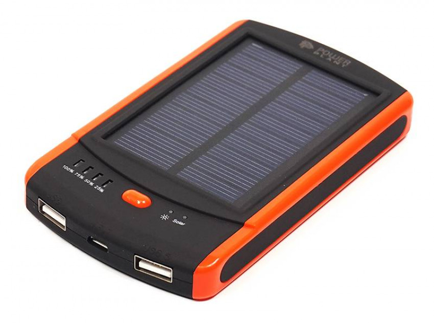Універсальна сонячна батарея PowerPlant/PPLA9263/8000mAh/-PPLA9263