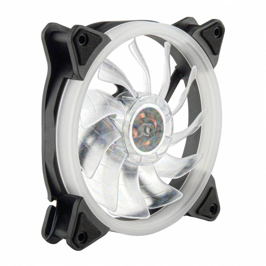 Вентилятор 3pin + 4 pin 120 мм (Molex живлення) LP 12 RGB (8800)-