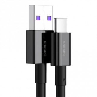 Кабель Baseus Superior USB 2.0 to Type-C 66W 2M Чорний (CATYS-A01)