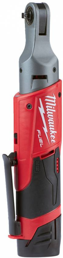 Гайкокрут кутовий акумуляторний 1/4" MILWAUKEE, M12 FIR14-201B, 54Нм, (зарядний пристрій, 1 акум.Х 2Ач, сумка)-4933459796