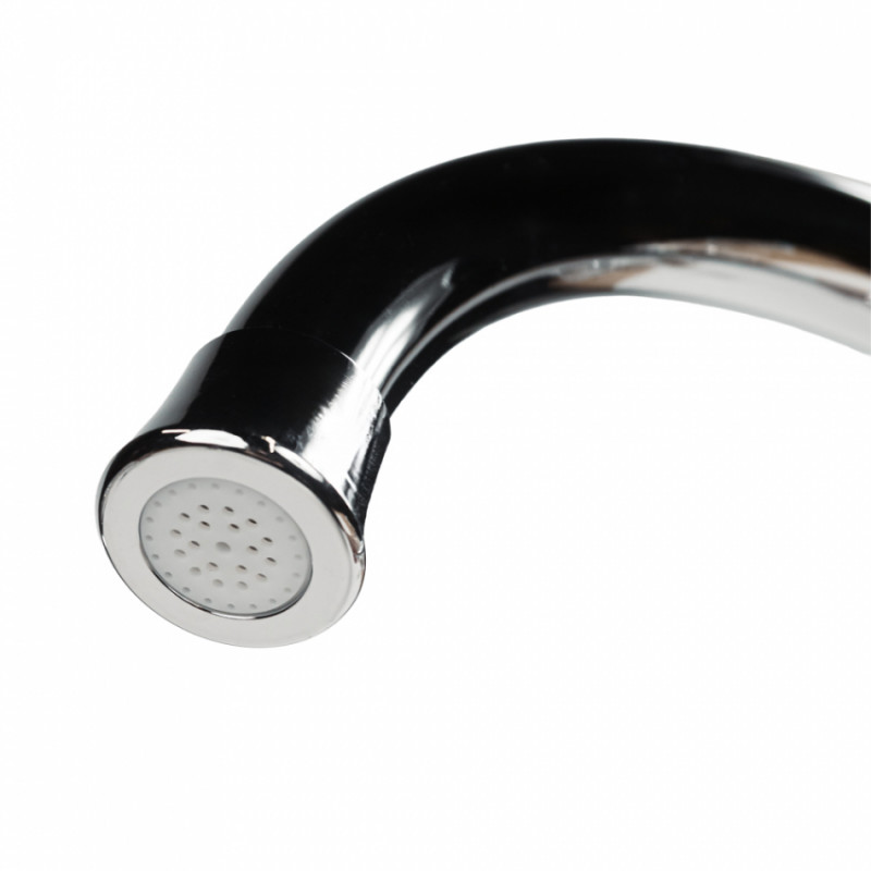 Кран-водонагрівач проточний s92 3.3кВт для ванни вилив вухо на гайці з дисплеєм і термостатом AQUATICA (9792203)-9792203