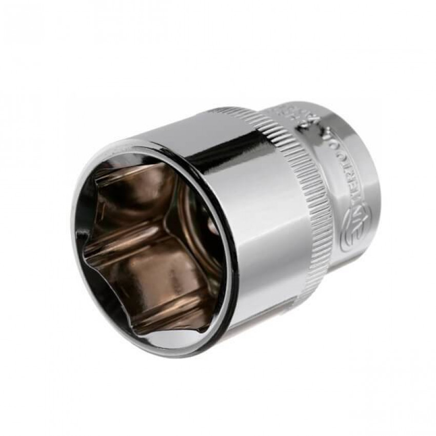 Головка шестигранна 1/2", 25×40 мм, Cr-V, STORM INTERTOOL ET-0025-ET-0025