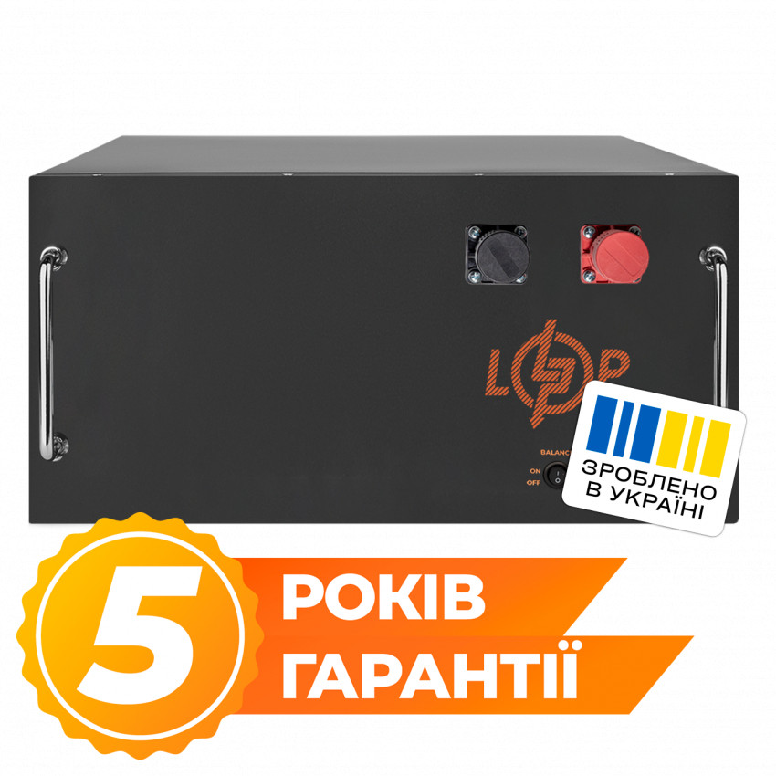 Акумулятор LP LiFePO4 51,2V - 160 Ah (8192Wh) (BMS JK 150A/100А) RM BL-