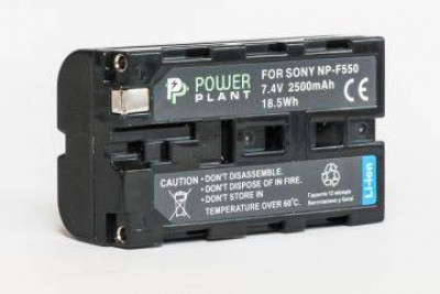 Акумулятор PowerPlant Sony LED NP-F550 2500mAh-[articul]