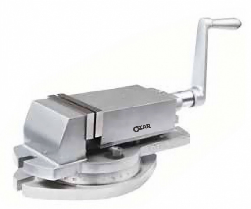 Лещата верстатні Ozar MMV/SP/50,0-360°, 50-60 HRC, 50x50x25 мм,  30 мкм, 3,5 кг-