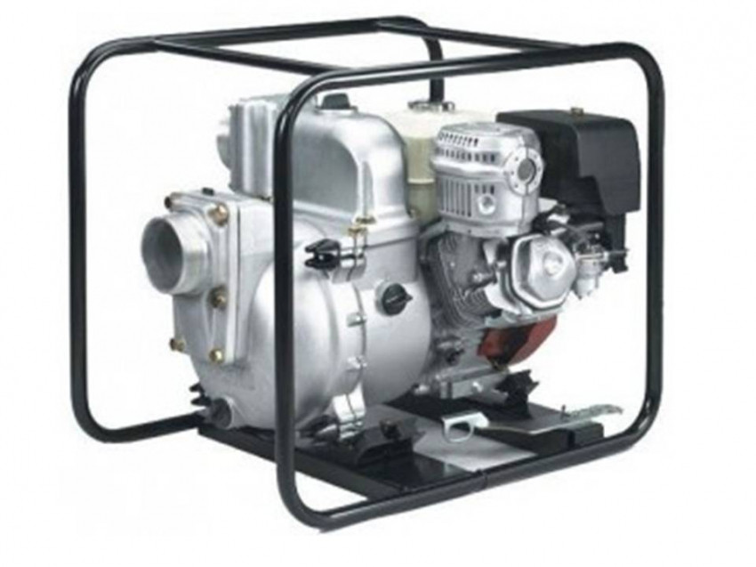 Мотопомпа Koshin для напівбрудної води STH-100X, 100x100мм, GX240, 5,9 кВт/8,0 к.с.(3600об/хв), 64кг-