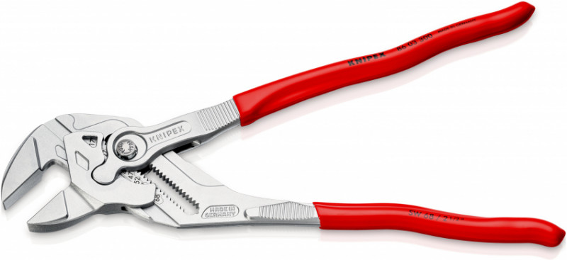 Переставні кліщі-гаєчний ключ KNIPEX 86 03 300 SB-86 03 300 SB