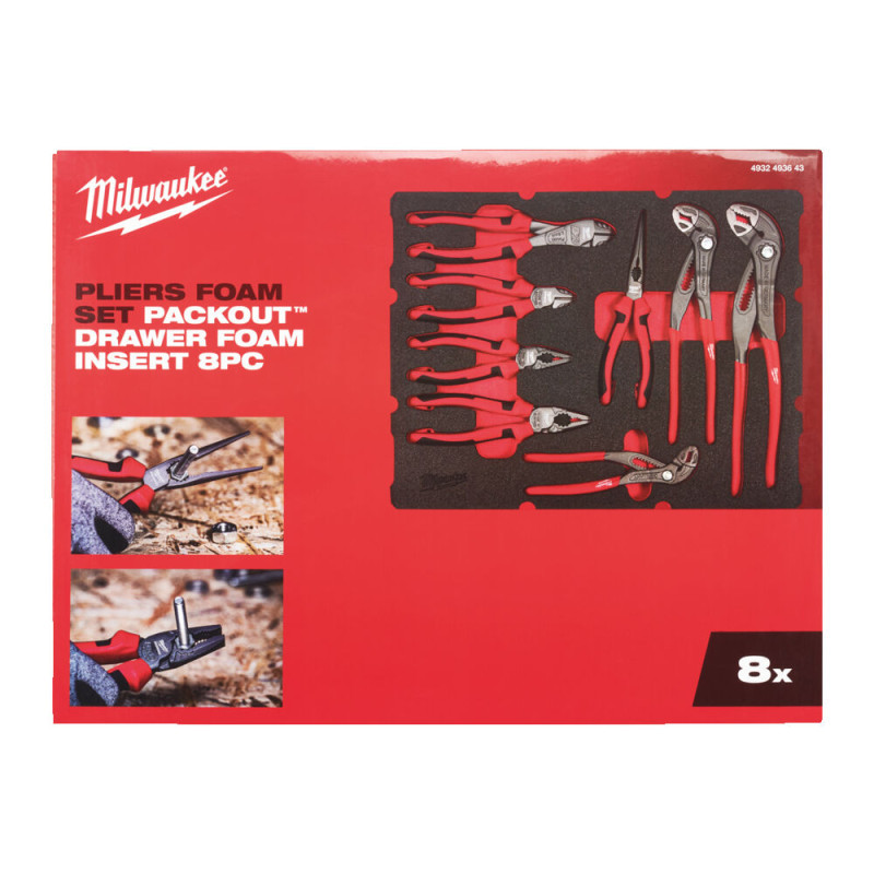 Набір губцевого інструменту PACKOUT MILWAUKEE-4932493643