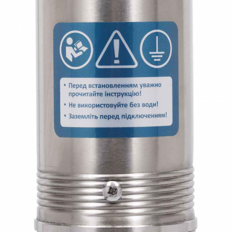 Насос відцентровий 0.75 кВт H 111(85)м Q 45(30)л/хв Ø80мм 50м кабелю AQUATICA (DONGYIN) (777404)-777404