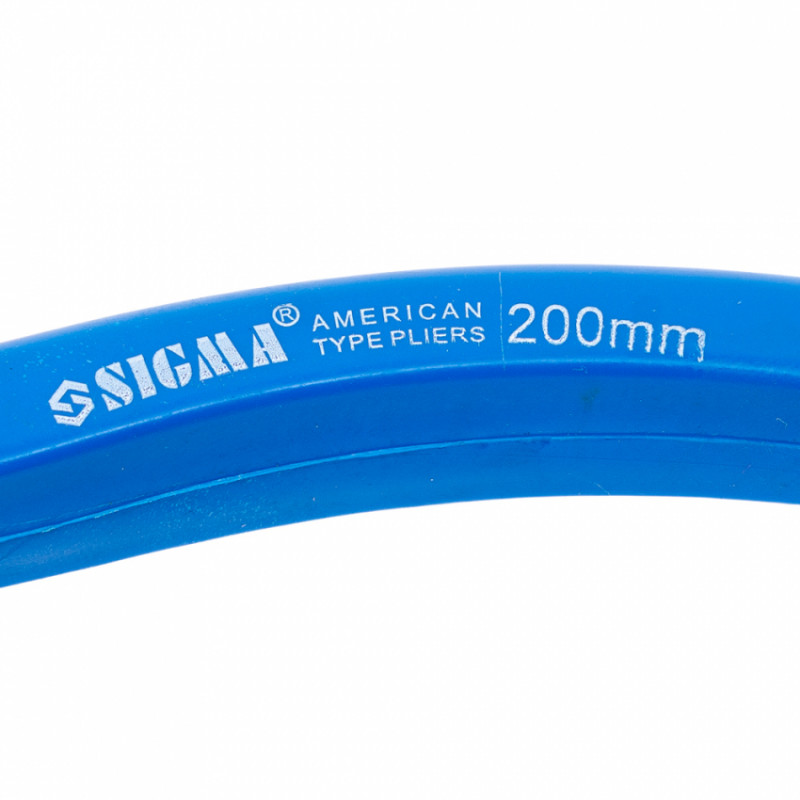 Довгогубці прямі 200мм сині Sigma (4357201)-4357201