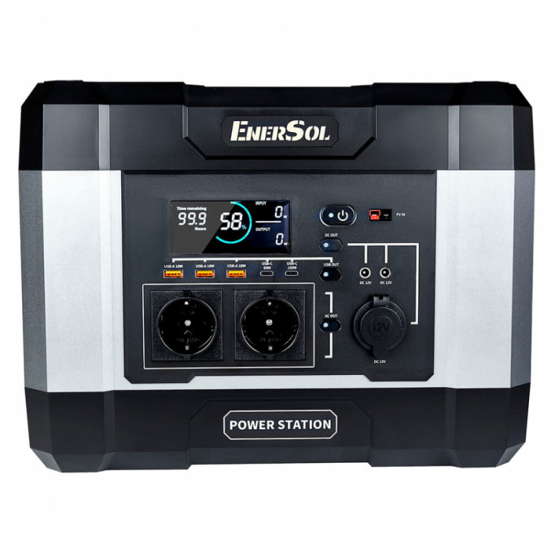 Портативний зарядний пристрій EnerSol EPB-1000NF_A-EPB-1000NF_A