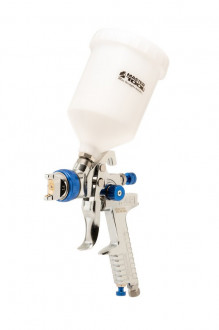 MasterTool Краскопульт HVLP ВБ 600 мл, пластик, Ø1,4 мм, 170-260 л/хв, 3-4 бар, Арт.: 80-8900-[articul]
