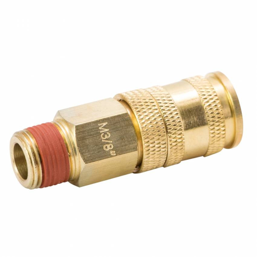 З'єднання швидкознімне посилене з фіксатором 3/8" (латунь) Sigma (7021621)-7021621