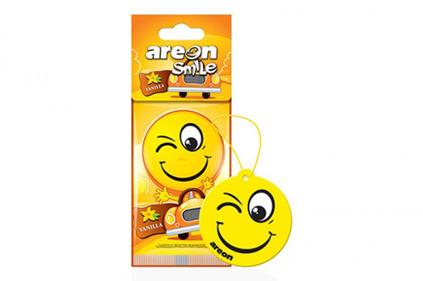 Ароматизатор Areon Smile Ваніль (картонна підвіска)-077691